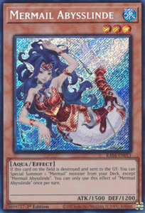 Mermail Abysslinde - RA04-EN011 - Secret Rare 1st Edition