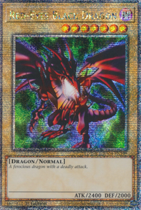 Red-Eyes Black Dragon (PCJ. Art) - RA04-EN109 - Quarter Century Secret Rare 1st Edition