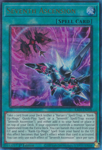 Seventh Ascension - RA04-EN098 - Ultimate Rare 1st Edition