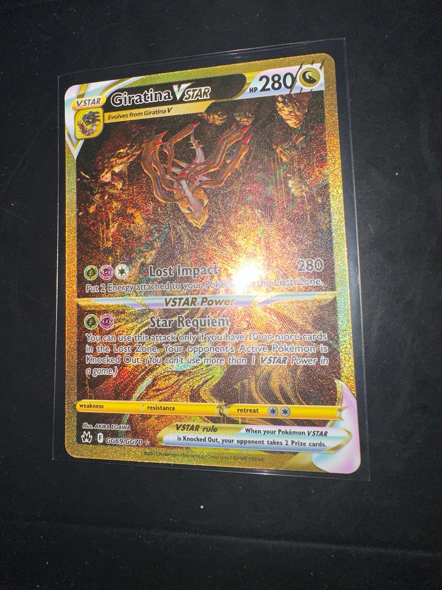 Giratina-V-ASTRO / Giratina-VSTAR (GG69/GG70), Busca de Cards