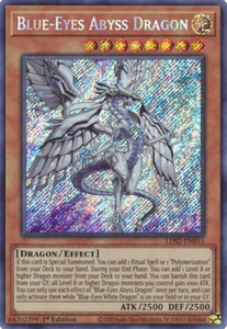 Blue-Eyes Abyss Dragon - LDS2-EN015 - Secret Rare 1st Edition