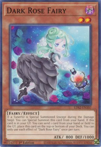 Dark Rose Fairy - LDS2-EN107 - Common 1st Edition