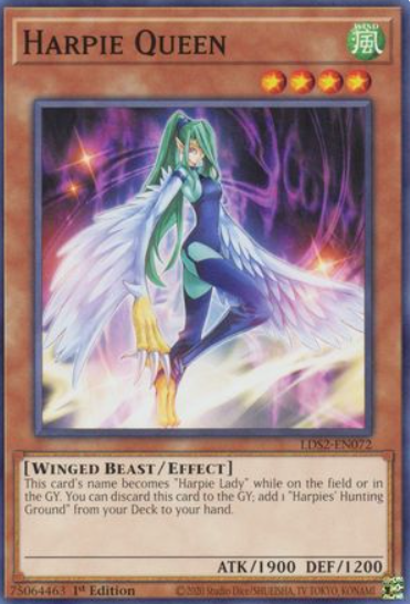 Harpie Queen - LDS2-EN072 - Common 1st Edition