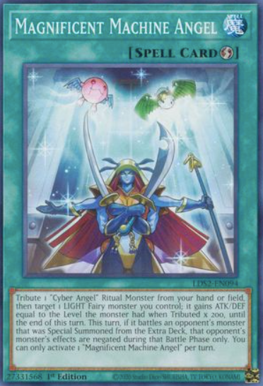 Magnificent Machine Angel - LDS2-EN094 - Common 1st Edition