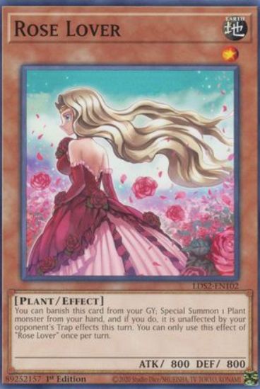 Rose Lover - LDS2-EN102 - Common 1st Edition