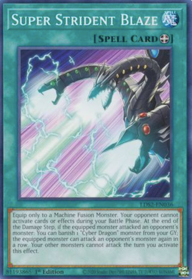 Super Strident Blaze - LDS2-EN036 - Common 1st Edition