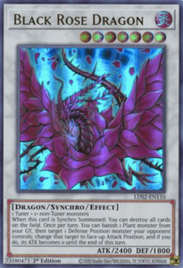 Black Rose Dragon - LDS2-EN110 - Ultra Rare 1st Edition (Various Colours)