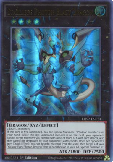 Starliege Photon Blast Dragon - LDS2-EN054 - Ultra Rare 1st Edition (Various Colours)