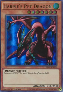 Harpie's Pet Dragon - LDS2-EN066 - Ultra Rare 1st Edition (Various Colours)