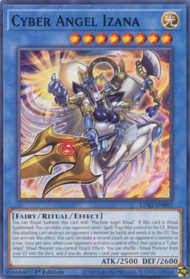 Cyber Angel Izana - LDS2-EN091 - Common 1st Edition