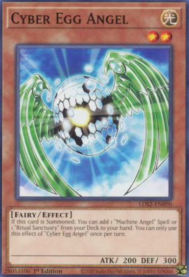 Cyber Egg Angel - LDS2-EN090 - Common 1st Edition