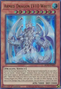 Armed Dragon LV10 White - BLVO-EN005 - Ultra Rare 1st Edition