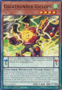 Gigathunder Giclops - BLVO-EN032 - Common 1st Edition