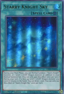 Starry Knight Sky - GFTP-EN032 - Ultra Rare 1st Edition