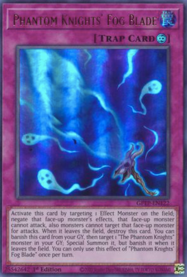 Phantom Knights' Fog Blade - GFTP-EN122 - Ultra Rare 1st Edition