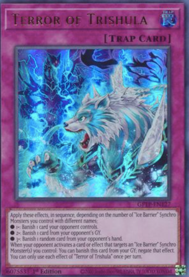 Terror of Trishula - GFTP-EN127 - Ultra Rare 1st Edition