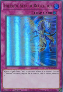 Hieratic Seal of Reflection - GFTP-EN057 - Ultra Rare 1st Edition