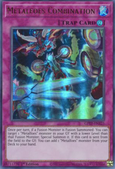 Metalfoes Combination - GFTP-EN125 - Ultra Rare 1st Edition