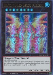 Hieratic Sun Dragon Overlord of Heliopolis - GFTP-EN052 - Ultra Rare 1st Edition