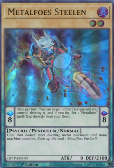 Metalfoes Steelen - GFTP-EN100 - Ultra Rare 1st Edition