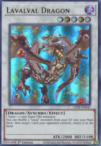 Lavalval Dragon - GFTP-EN047 - Ultra Rare 1st Edition