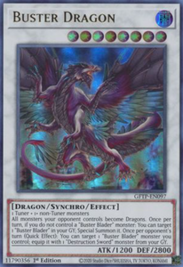 Buster Dragon - GFTP-EN097 - Ultra Rare 1st Edition