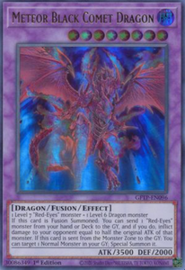 Meteor Black Comet Dragon - GFTP-EN096 - Ultra Rare 1st Edition