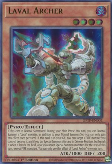 Laval Archer - GFTP-EN002 - Ultra Rare 1st Edition