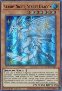 Starry Night, Starry Dragon - GFTP-EN027 - Ultra Rare 1st Edition