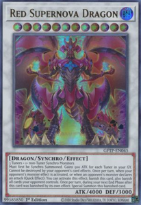 Red Supernova Dragon - GFTP-EN045 - Ultra Rare 1st Edition