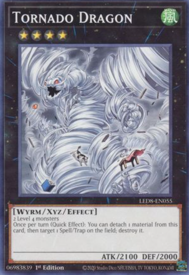 Tornado Dragon - LED8-EN055 - Common 1st Edition