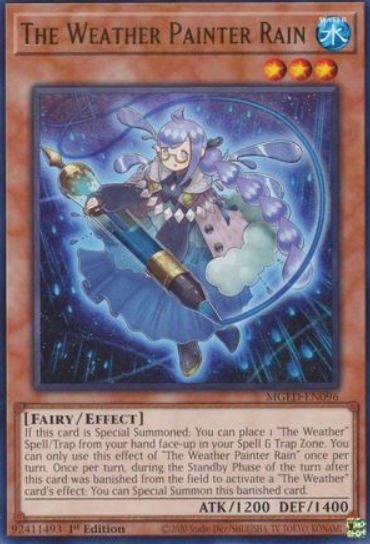 The Weather Painter Rain - MGED-EN096 - Rare 1st Edition