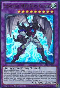 Elemental HERO Neos Kluger - GFP2-EN003 - Ultra Rare 1st Edition