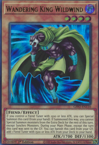 Wandering King Wildwind - GFP2-EN110 - Ultra Rare 1st Edition