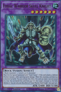 Fossil Warrior Skull Knight - GFP2-EN129 - Ultra Rare 1st Edition