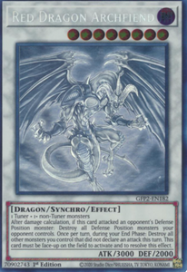 Red Dragon Archfiend - GFP2-EN182 - Ghost Rare 1st Edition - SOLD