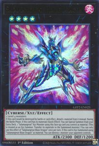 Salamangreat Blaze Dragon - GFP2-EN025 - Ultra Rare 1st Edition