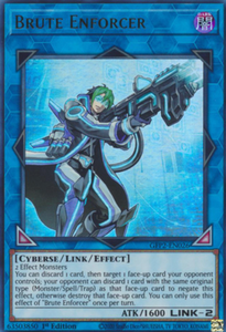 Brute Enforcer - GFP2-EN026 - Ultra Rare 1st Edition