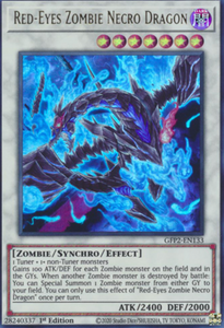 Red-Eyes Zombie Necro Dragon - GFP2-EN133 - Ultra Rare 1st Edition