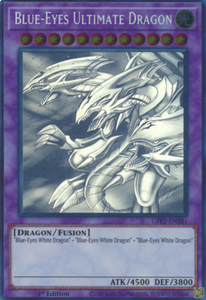 Blue-Eyes Ultimate Dragon - GFP2-EN181 - Ghost Rare 1st Edition