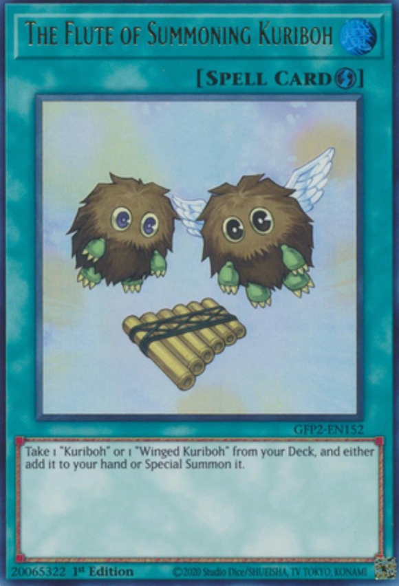 The Flute of Summoning Kuriboh - GFP2-EN152 - Ultra Rare 1st Edition