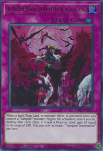 Vampire Domination - GFP2-EN172 - Ultra Rare 1st Edition