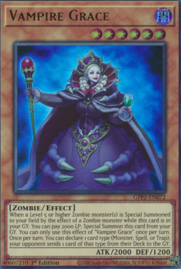 Vampire Grace - GFP2-EN072 - Ultra Rare 1st Edition