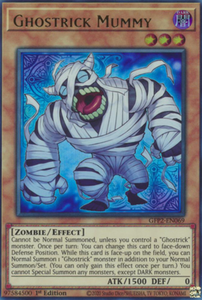 Ghostrick Mummy - GFP2-EN069 - Ultra Rare 1st Edition