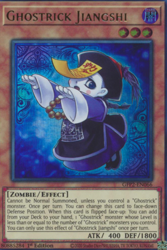 Ghostrick Jiangshi - GFP2-EN066 - Ultra Rare 1st Edition