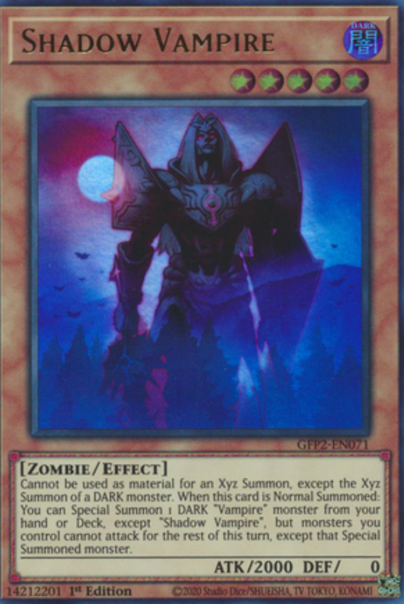 Shadow Vampire - GFP2-EN071 - Ultra Rare 1st Edition