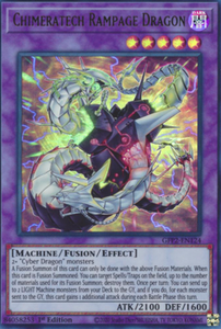 Chimeratech Rampage Dragon - GFP2-EN124 - Ultra Rare 1st Edition