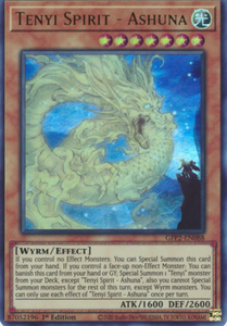 Tenyi Spirit - Ashuna - GFP2-EN088 - Ultra Rare 1st Edition