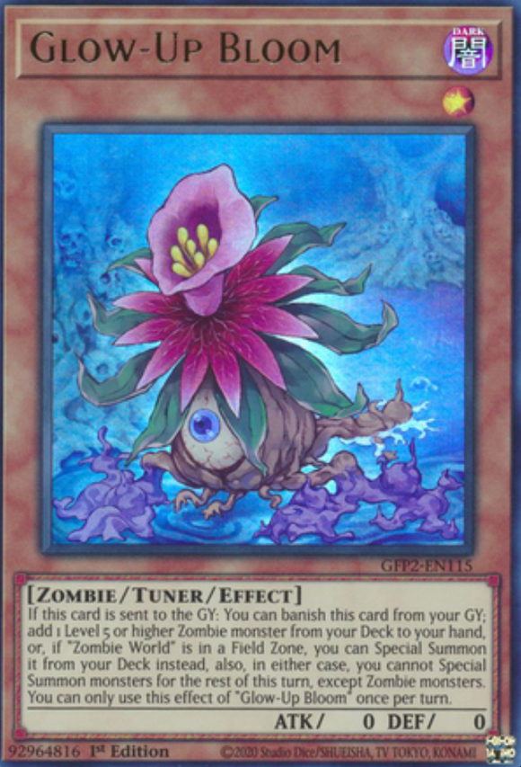 Glow-Up Bloom - GFP2-EN115 - Ultra Rare 1st Edition