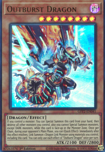 Outburst Dragon - GFP2-EN041 - Ultra Rare 1st Edition